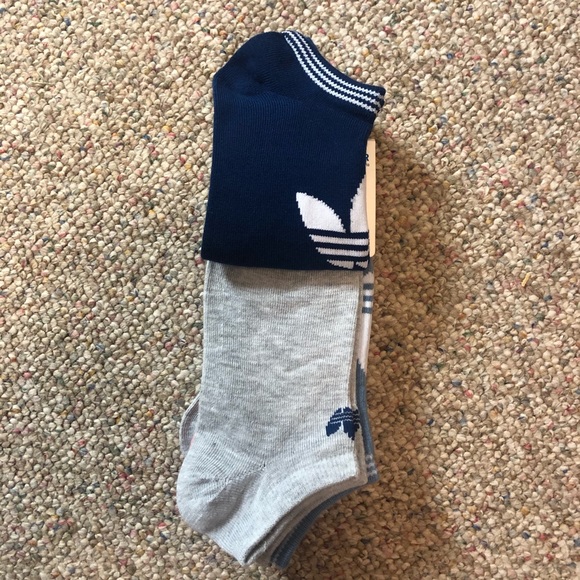 🆕 adidas no show trefoil socks 6 pack - Picture 7 of 14